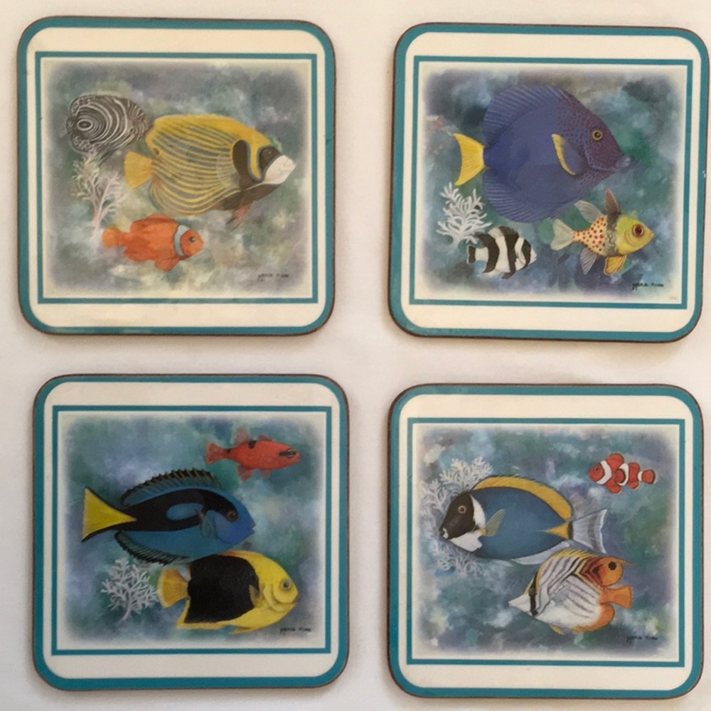 Cork backed Coasters